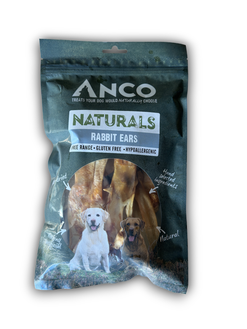 Anco Naturals Rabbit Ears 100g