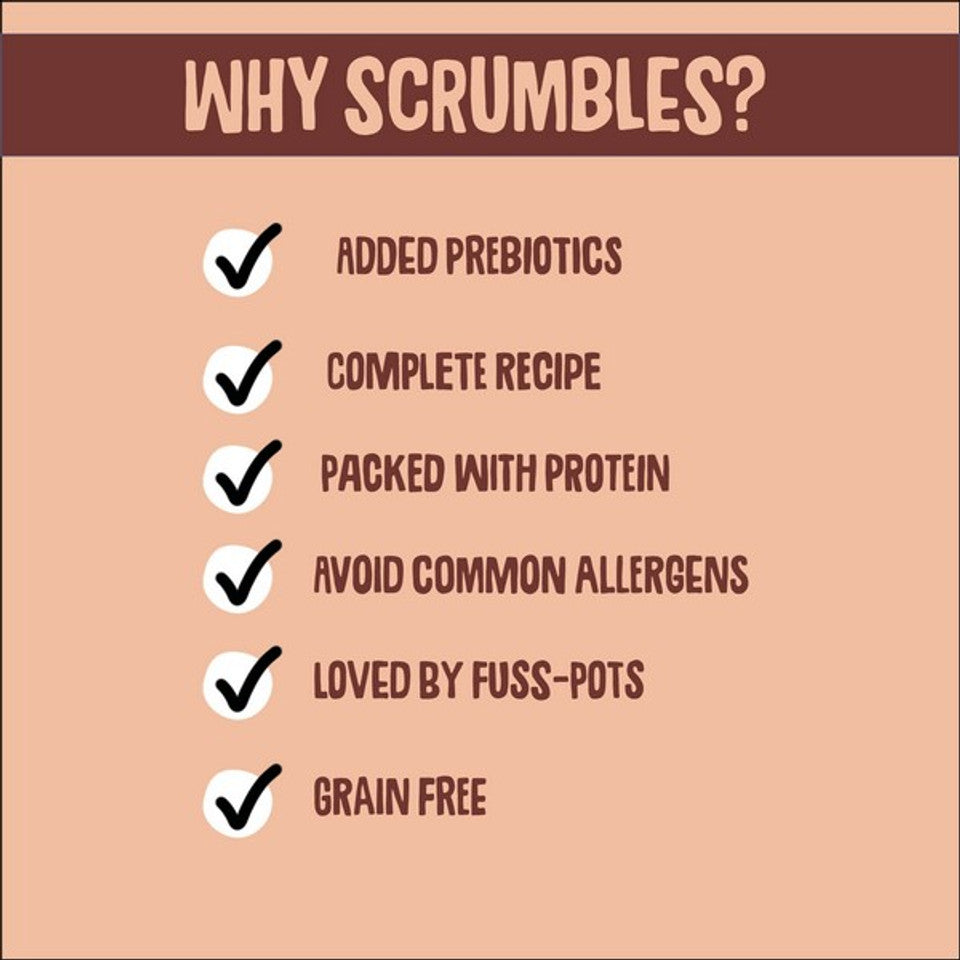 Scrumbles Wet Dog Food Meat Variety Pack 6x395g