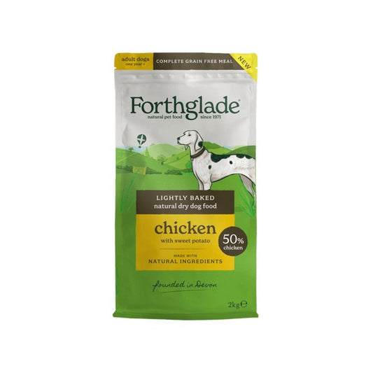 Forthglade Lightly Baked Grain Free Chicken Dry 2kg or 6kg