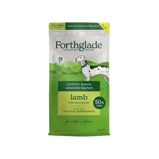 Forthglade Lightly Baked Grain Free Lamb Dry 2kg or 6kg