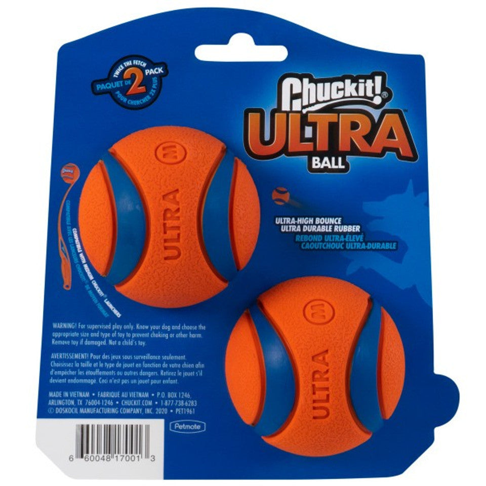 Chuck It Ultra Ball - 2 pack Med