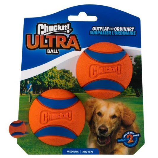 Chuck It Ultra Ball - 2 pack Med