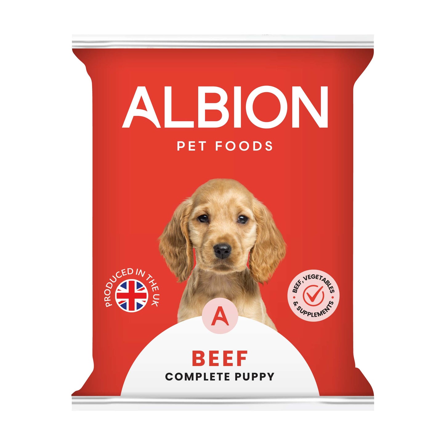 Albion Raw - Complete Puppy 12x454g or Singles 1x 424g