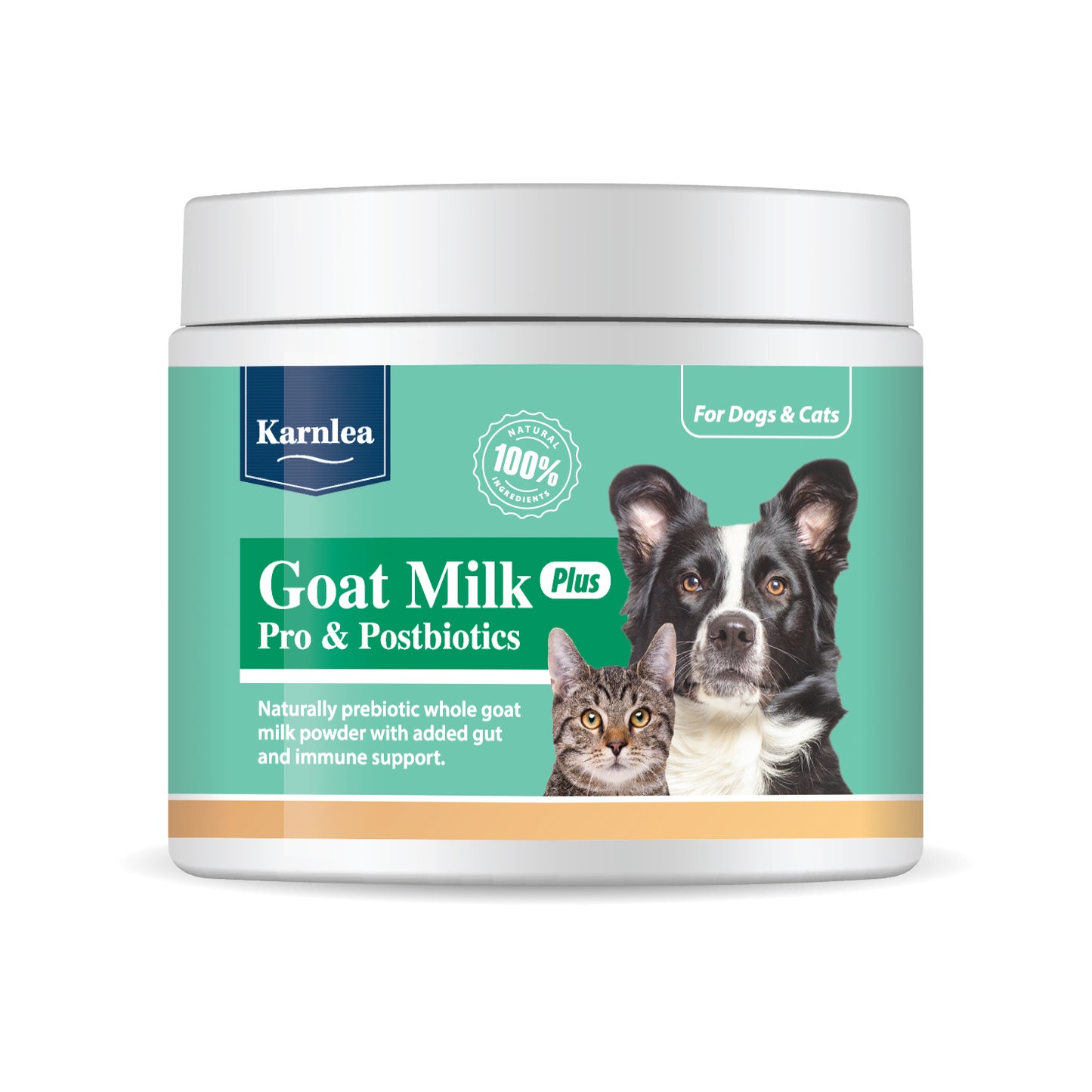 Karnlea - Goat Milk Plus Powder for Dogs & Cats 200g