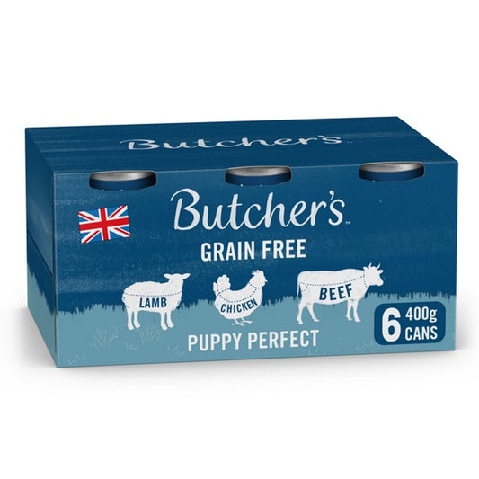 Butchers Can Puppy Perfect 6x400g or 18x400g