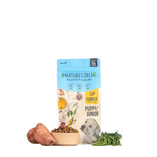 Natures Deli Puppy / Junior Turkey with Rice 2kg