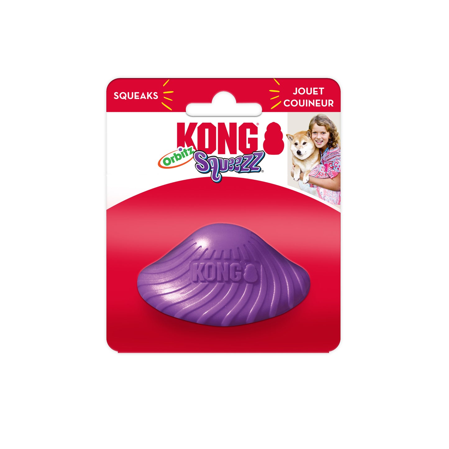 Kong Squeezz Orbitz Saucer Small/Medium