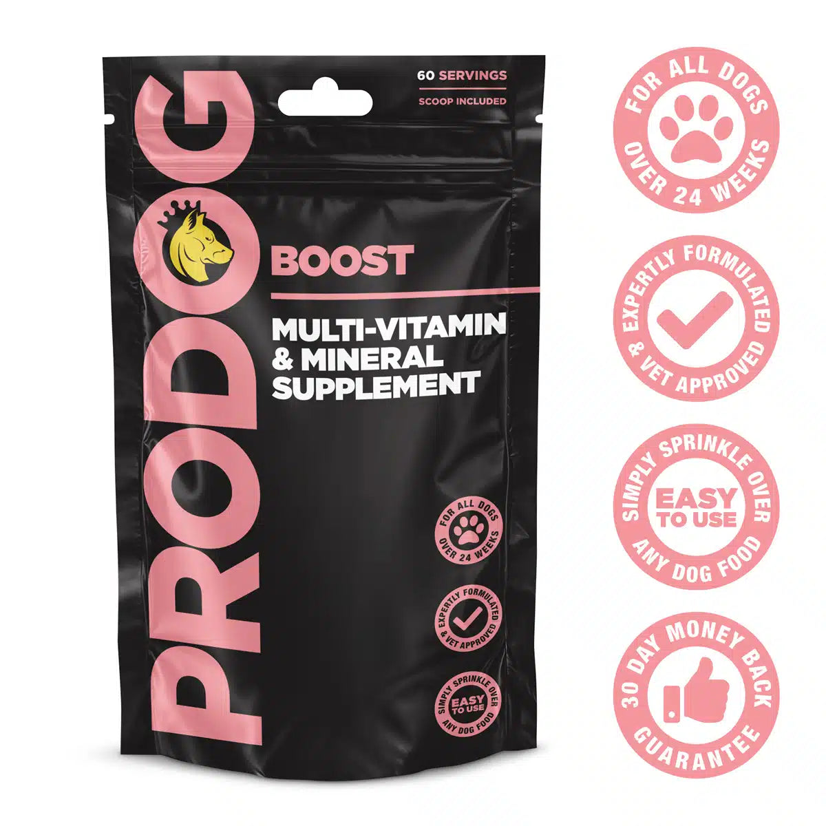 ProDog - Boost Multivitamin & Mineral Supplement 90g – Barks Allowed