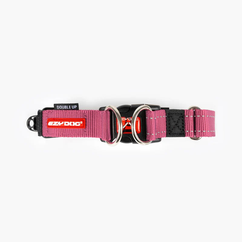 EzyDog - Double Up Collar - Pink