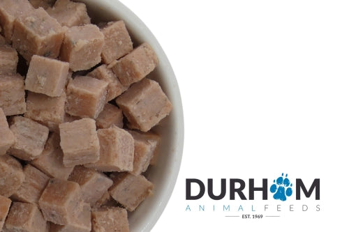 Durham - Frozen Salmon Cubes 1kg