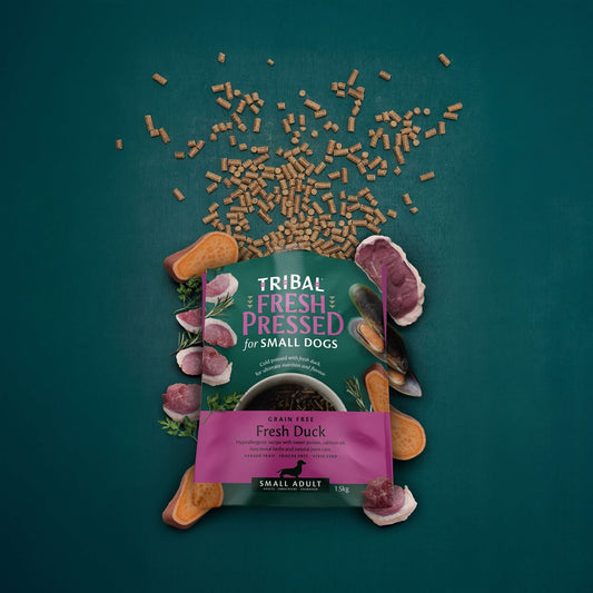 Tribal - Fresh Pressed Small Breed Duck 1.5kg/5kg