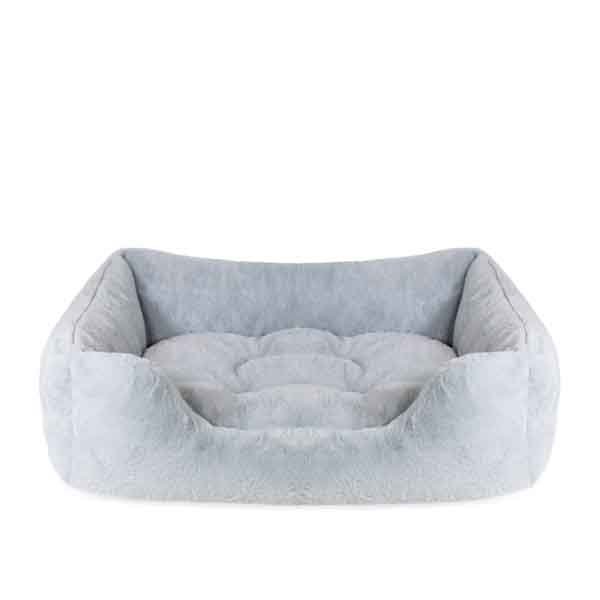 Rosewood 40 Winks Fur Blue Box Bed Medium