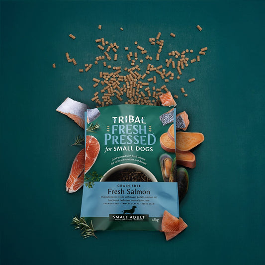 Tribal - Fresh Pressed Small Breed Salmon 1.5kg/5kg