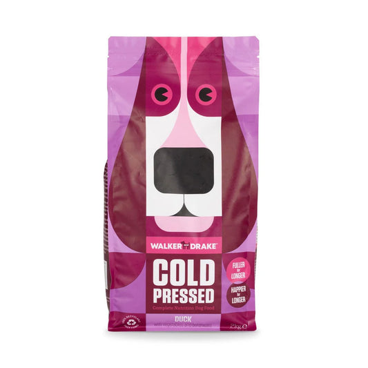 Walker & Drake - 2kg Cold Pressed Dog Food – Duck