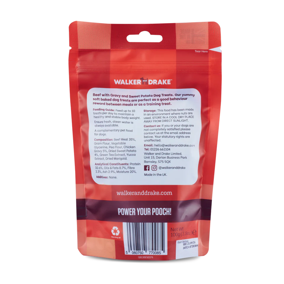 Walker & Drake Dog Treats - 100g