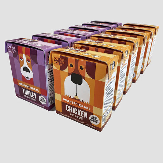 Walker & Drake - Wet Food Pack of 12 - 390g