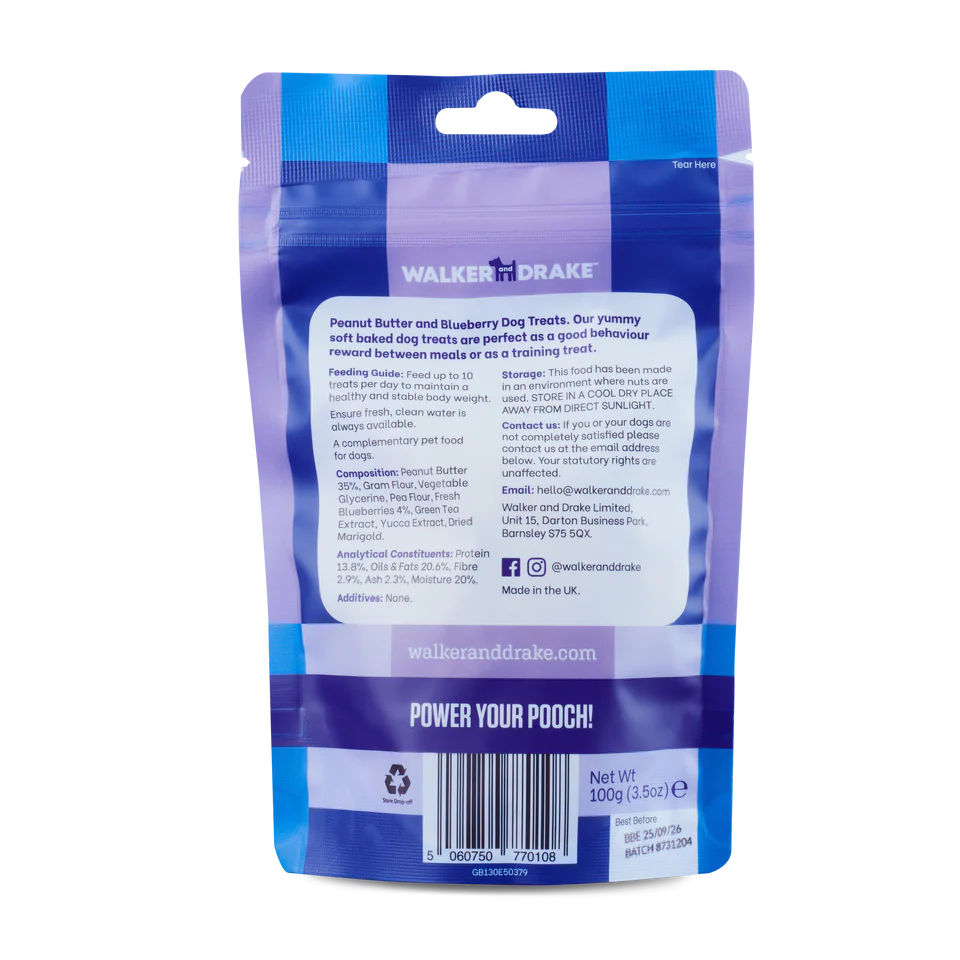 Walker & Drake Dog Treats - 100g